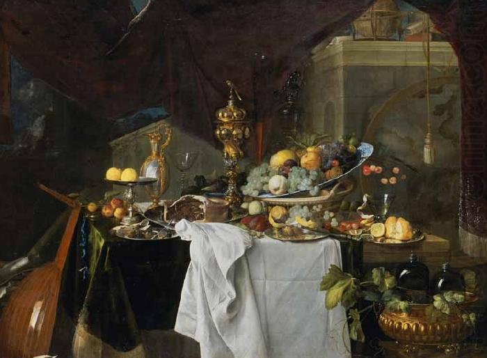 Jan Davidz de Heem A Table of Desserts or Un dessert china oil painting image